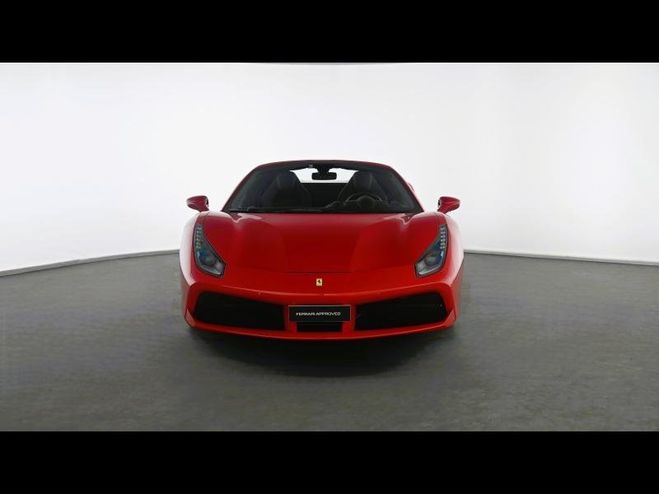 Ferrari 488 Spider V8 3.9 T 670ch Rosso Corsa de 2017