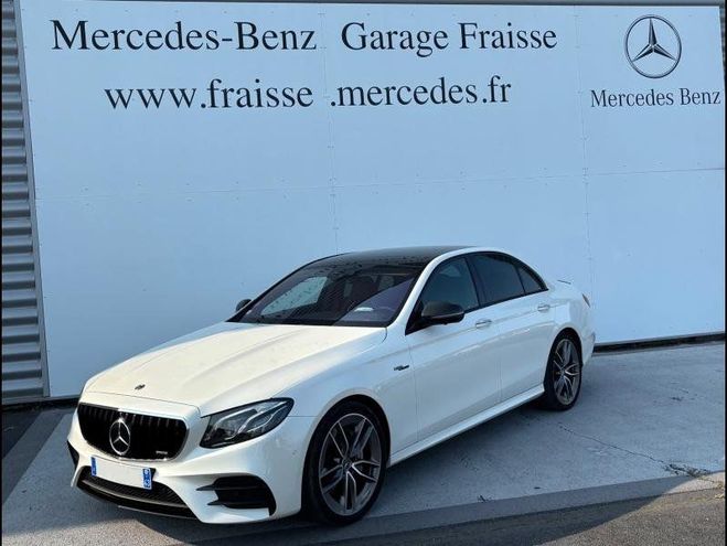 Cliquer pour voir la photo suivante Mercedes Classe E 53 AMG 435ch EQ Boost 4Matic+ 9G-Tronic Blanc Diamant Brillant Designo de 2019