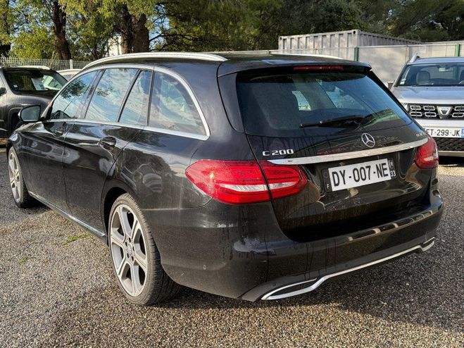 Mercedes Classe C BREAK 200 D 1.6 SPORTLINE 7G-TRONIC PLUS Noir de 2015