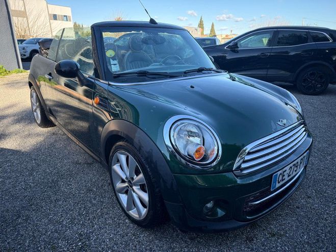 Mini Cabrio COOPER D 112CH PACK CHILI Vert F de 2012