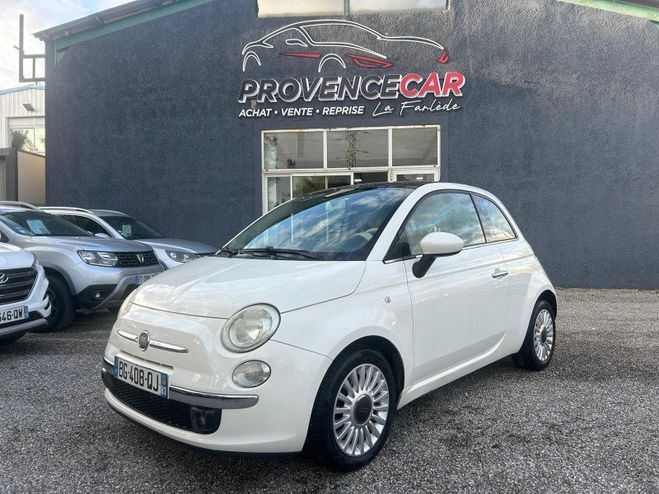 Fiat 500 0.9 8V TWINAIR 85CH S&S LOUNGE Blanc de 2011