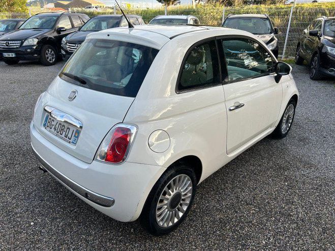 Fiat 500 0.9 8V TWINAIR 85CH S&S LOUNGE Blanc de 2011
