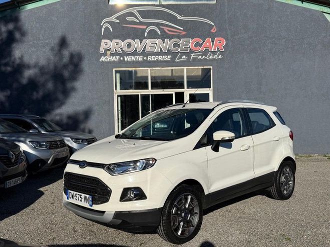 Ford Ecosport 1.0 EcoBoost 125ch Blanc de 2015