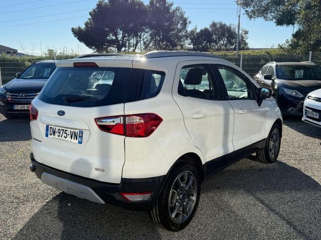 Ford Ecosport 1.0 EcoBoost 125ch Blanc de 2015