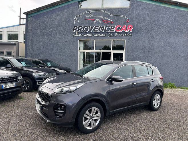 Cliquer pour voir la photo suivante Kia Sportage 1.6 GDI 132CH ISG ACTIVE 4X2 Gris F de 2016