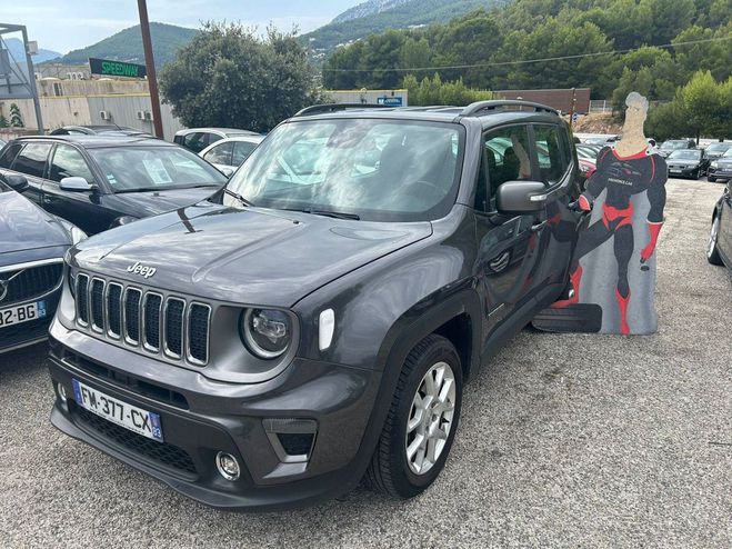 Jeep Renegade 1.3 GSE T4 150CH LIMITED BVR6 Gris C de 2019