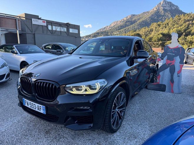 BMW X4 (G02) XDRIVE20D 190CH M SPORT EURO6D-T 1 Noir de 2020