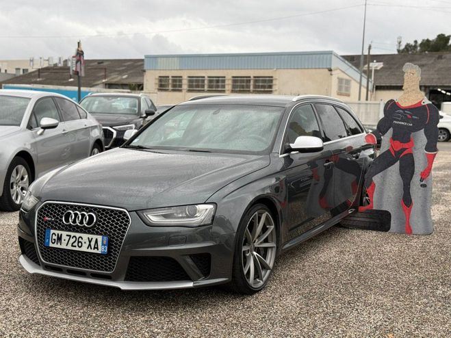 Audi RS4 AVANT 4.2 V8 FSI 450CH QUATTRO S TRONIC  Gris de 2013