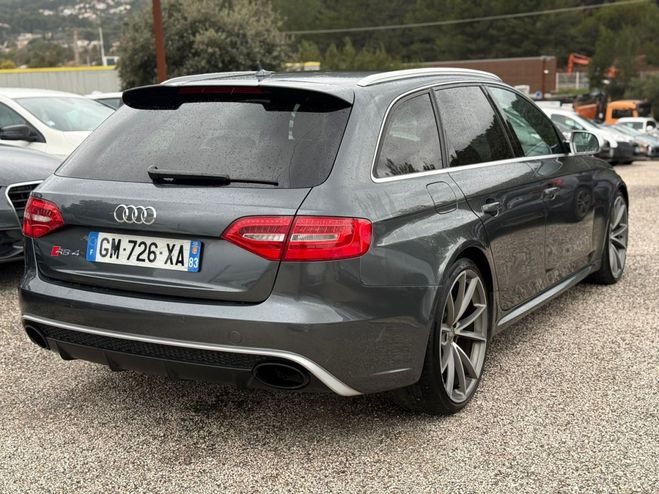 Audi RS4 AVANT 4.2 V8 FSI 450CH QUATTRO S TRONIC  Gris de 2013