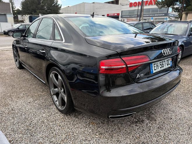 Audi A8 3.0 V6 TDI 262CH CLEAN DIESEL AVUS QUATT Noir de 2016