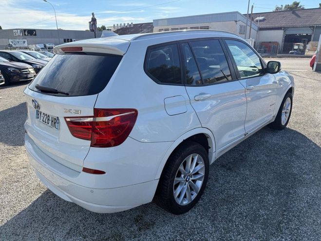 BMW X3 (F25) XDRIVE30DA 258CH SPORT DESIGN Blanc de 2011