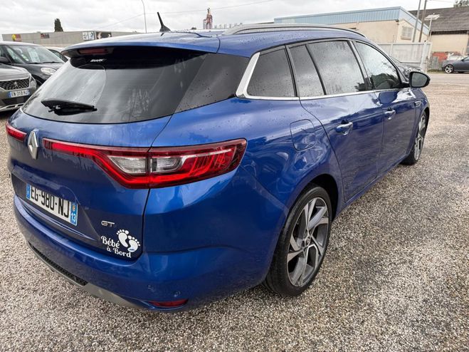 Renault Megane IV ESTATE 1.6 TCE 205CH ENERGY GT EDC Bleu de 2016
