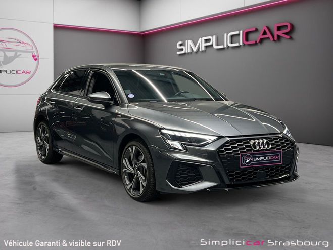 Audi A3 Sportback 35 TFSI 150 S tronic 7 S line  Gris de 2022