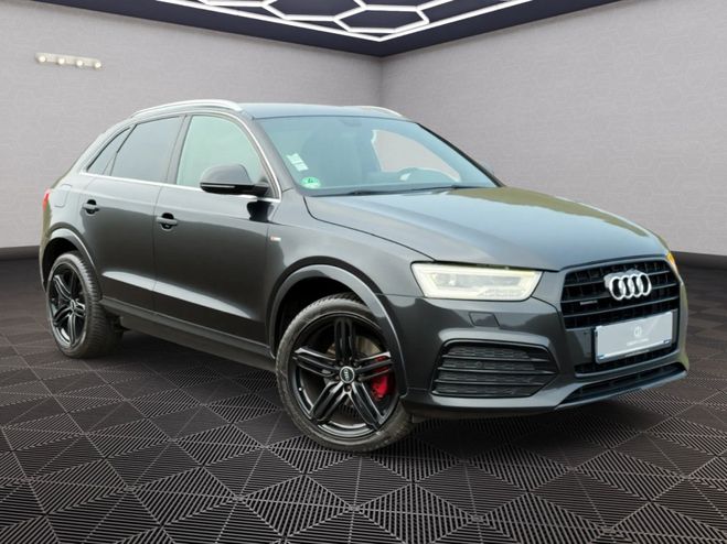 Audi Q3 Ultra 2.0 TDi 184 S-Line Quattro S-troni Noir de 2016