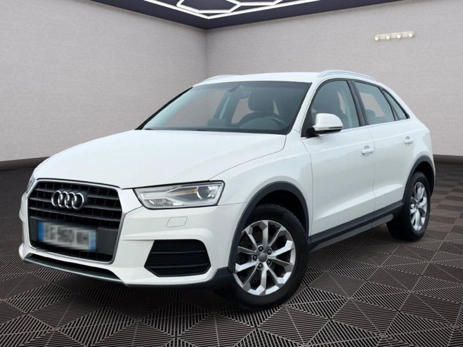 Audi Q3 2.0 TDI 150ch Ambition Luxe S-tronic Nav Blanc de 2016