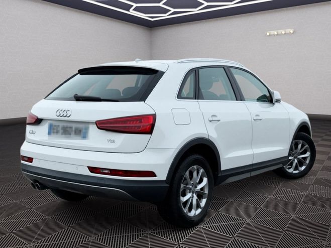 Audi Q3 2.0 TDI 150ch Ambition Luxe S-tronic Nav Blanc de 2016
