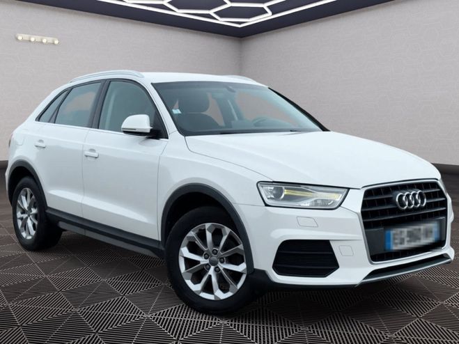 Audi Q3 2.0 TDI 150ch Ambition Luxe S-tronic Nav Blanc de 2016