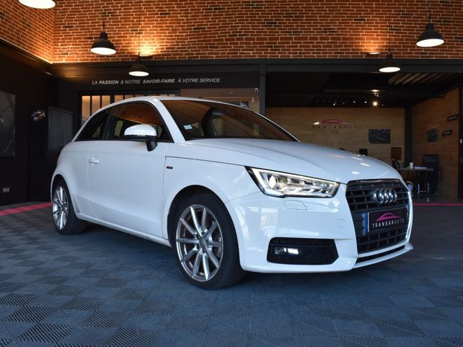 Audi A1 1.4 TFSI 125 BVM6 S line / SUIVI Blanc de 2015