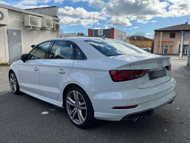 Audi A3 BERLINE 2.0 TDI 150 S tronic 6 S Line /  Blanc de 2017