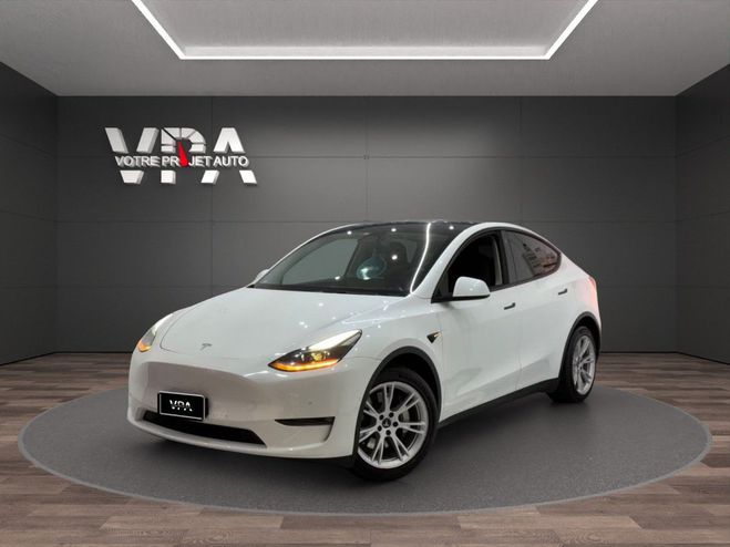 Cliquer pour voir la photo suivante Tesla Model Y Long Range AWD 208ch Automatique ? Toit Blanc de 2022