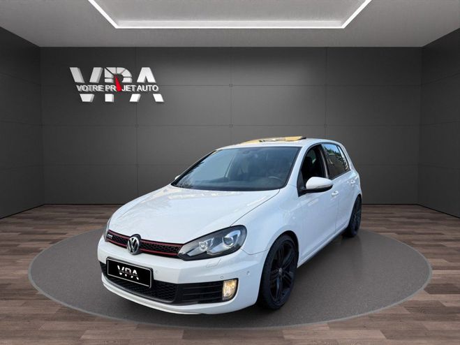 Cliquer pour voir la photo suivante Volkswagen Golf VI 2.0 TSI 210ch GTI - Toit ouvrant - DS Blanc de 2010