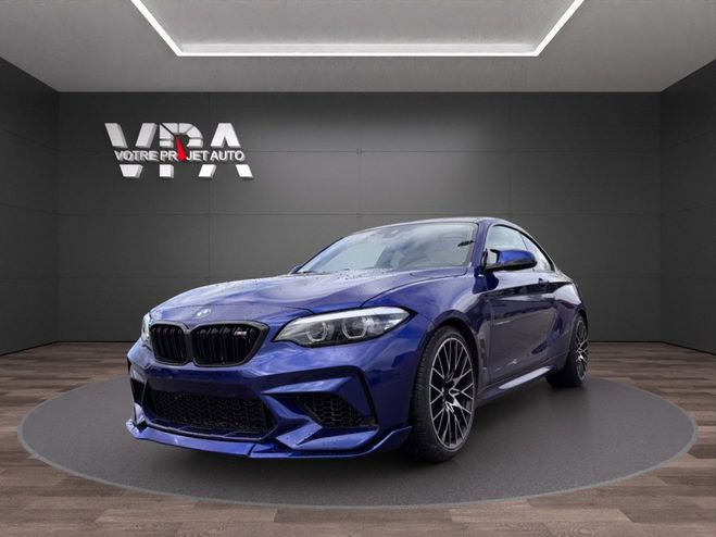 BMW M2 Comp�tition 3.0i 410ch - Si�ges chauffan Bleu de 2018