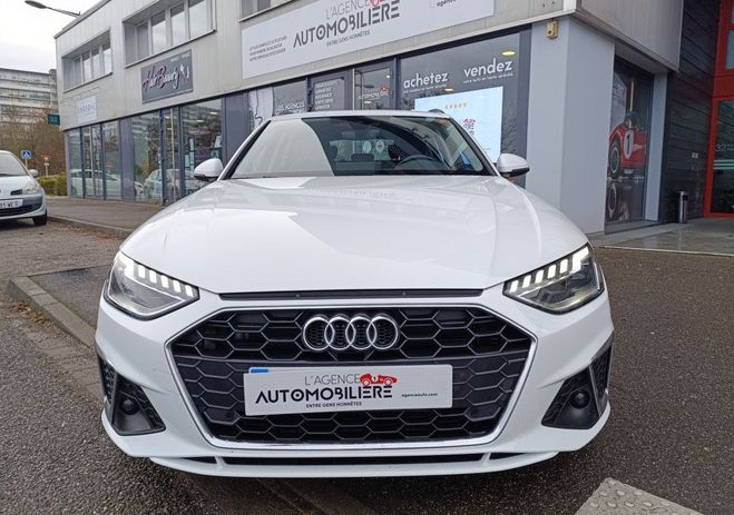Audi A4 Avant II 40 2.0 TDi Mild Hybrid S-tronic Blanc de 2023