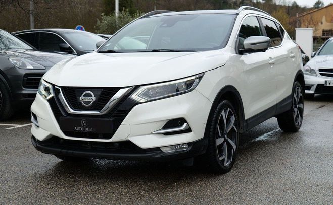 Nissan Qashqai 1.6 dci 130 ch tekna  xtronic Blanc de 2018