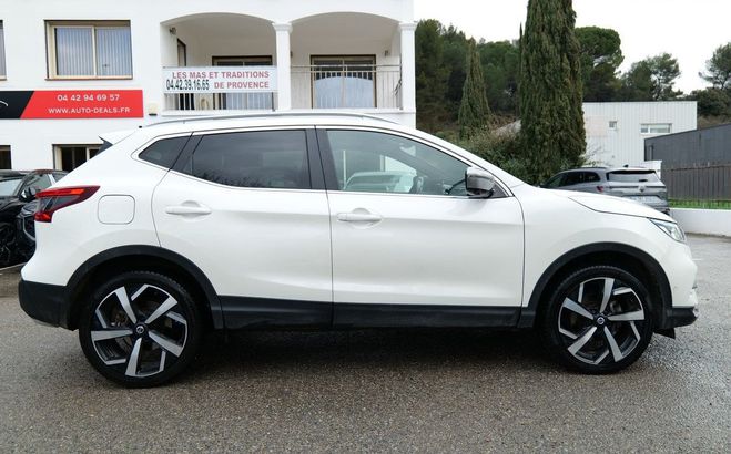 Nissan Qashqai 1.6 dci 130 ch tekna  xtronic Blanc de 2018