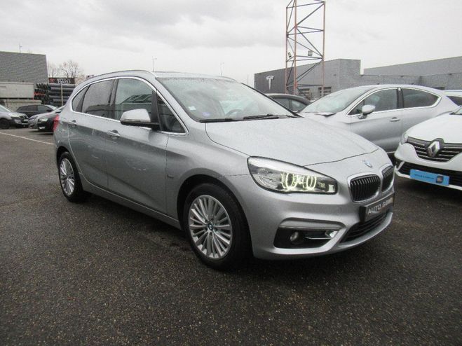 BMW Serie 2 Active Tourer F45 220i 192 ch Luxury A Gris Clair de 2016