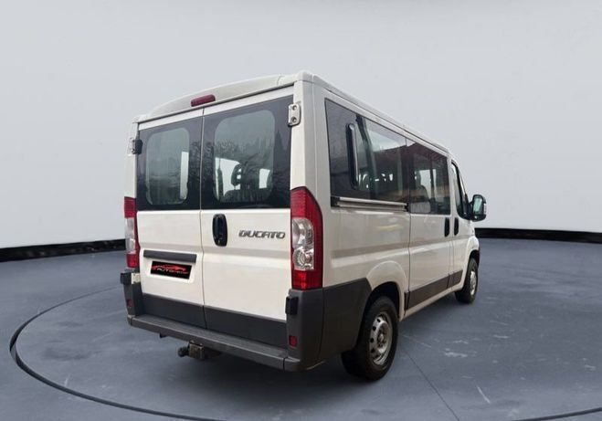 Fiat Ducato 9 places 2.3 JTD 120 CH Climatisation R� Blanc de 2011