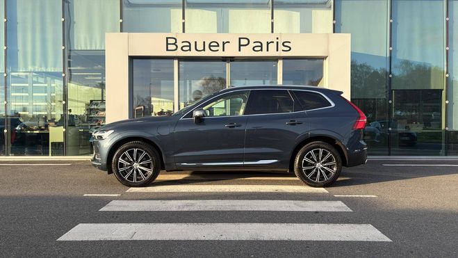 Volvo XC60 T6 Recharge AWD 253 ch + 87 ch Geartroni Bleu de 2020