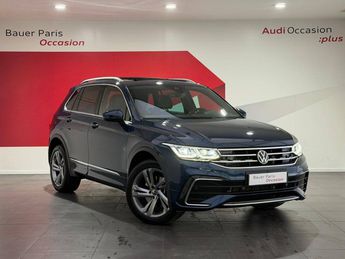  Voir d&eacute;tails -Volkswagen Tiguan 1.4 eHybrid 245ch DSG6 R-Line Exclusive &agrave; Saint-Ouen (93)