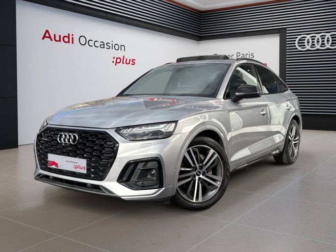 Cliquer pour voir la photo suivante Audi Q5 Sportback 55 TFSIe 367 S tronic 7 Quattr Gris de 2021