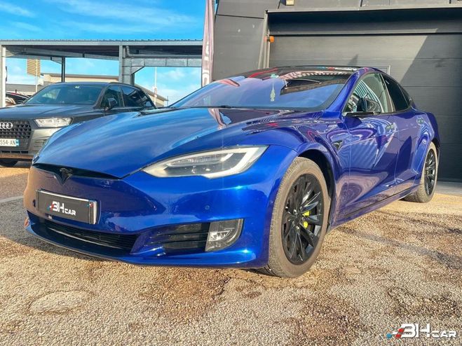 Tesla Model S Model-s 320 - Supercharge gratuite � vie Bleu de 2017