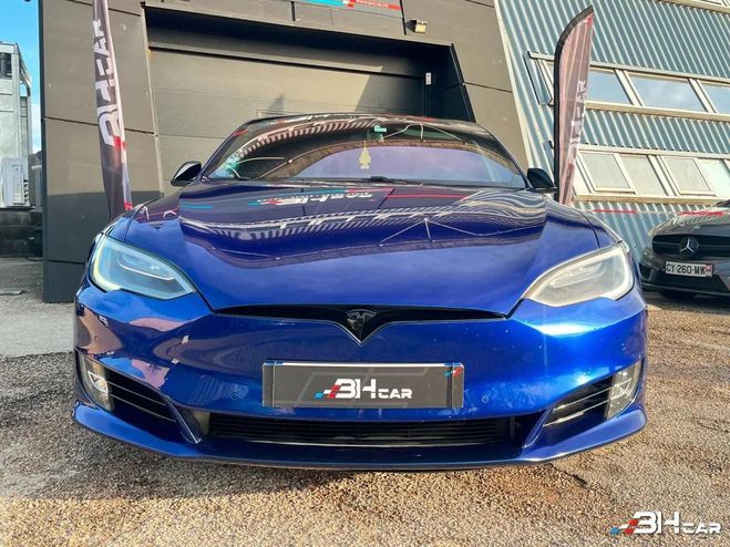 Tesla Model S Model-s 320 - Supercharge gratuite � vie Bleu de 2017