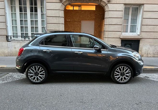 Fiat 500X 1.4 140CH LOUNGE 4x2 DCT CUIR TOIT OUVRA Gris de 2017