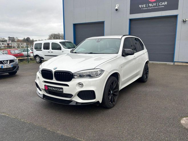 Cliquer pour voir la photo suivante BMW X5 xDrive 30d 3.0D BVA PACK M Sport 258CH C BLANC de 2014