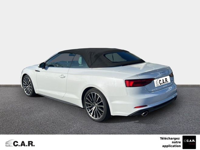 Audi A5 CABRIOLET 2.0 TFSI 252 Quattro S tronic  Blanc de 2017
