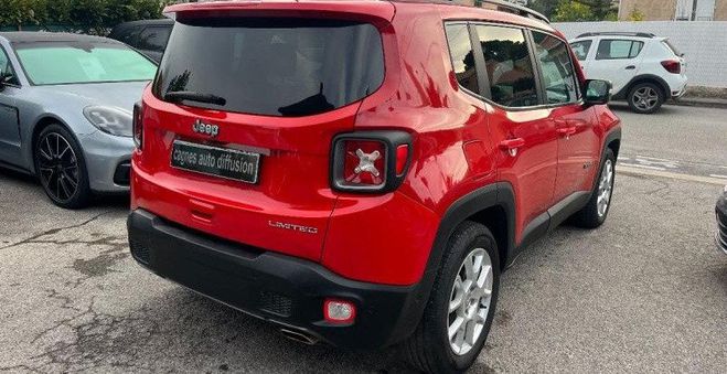 Jeep Renegade 1.3 GSE T4 150CH LIMITED BVR6 Rouge de 2022