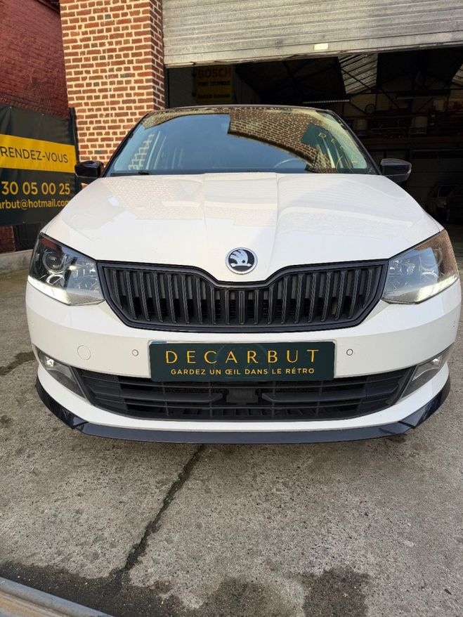 Skoda Fabia iii 1.0 TSI 110ch Monte Carlo Blanc de 2017