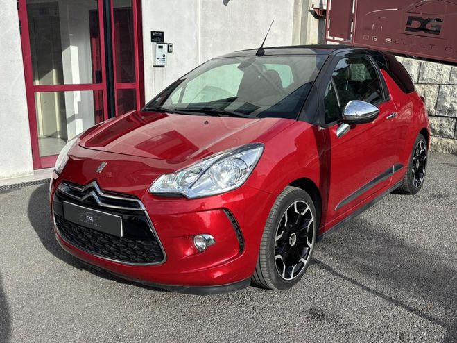 Citroen DS 3 Cabrio 1.6 VTi 16V - 120 CABRIOLET So  ROUGE FONCE de 2013