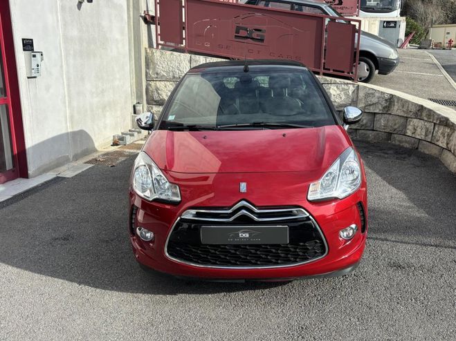 Citroen DS 3 Cabrio 1.6 VTi 16V - 120 CABRIOLET So  ROUGE FONCE de 2013