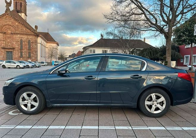 Peugeot 508 1.6 hdi 112ch boite automatique gps   bl Bleu de 2012