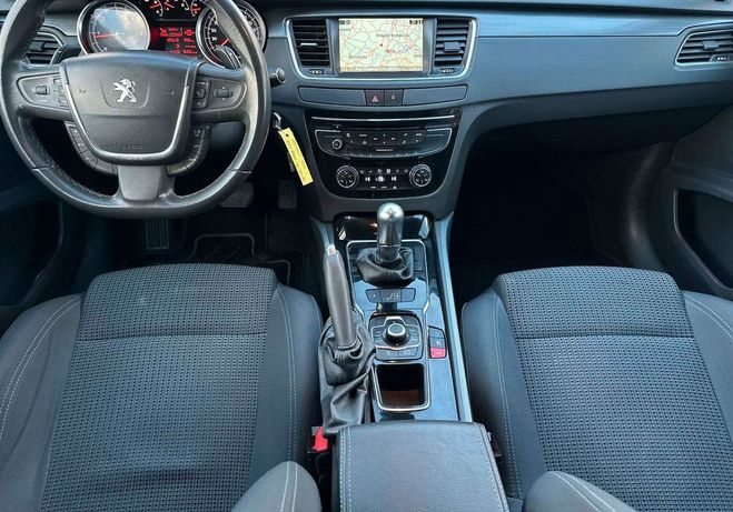 Peugeot 508 1.6 hdi 112ch boite automatique gps   bl Bleu de 2012