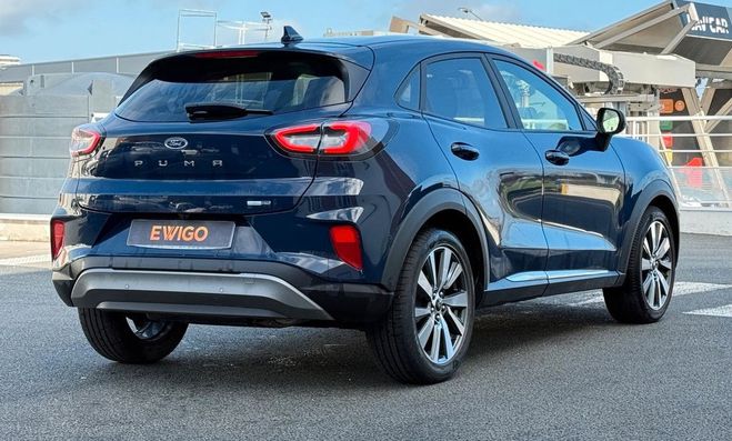 Ford Puma 1.0 ecoboost 125cv hybrid mhev titanium- Bleu de 2021