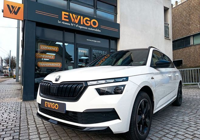 Cliquer pour voir la photo suivante Skoda Kamiq 1.0 tsi 110 evo monte carlo dsg bva Blanc de 2022