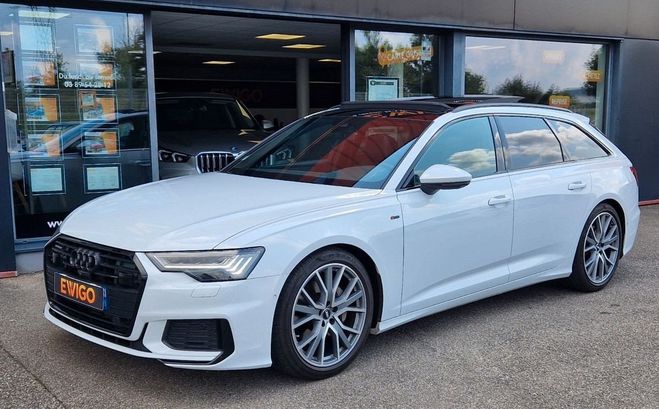 Audi A6 avant 3.0 50 tdi 285 mhev hybrid avus ex Blanc de 2018
