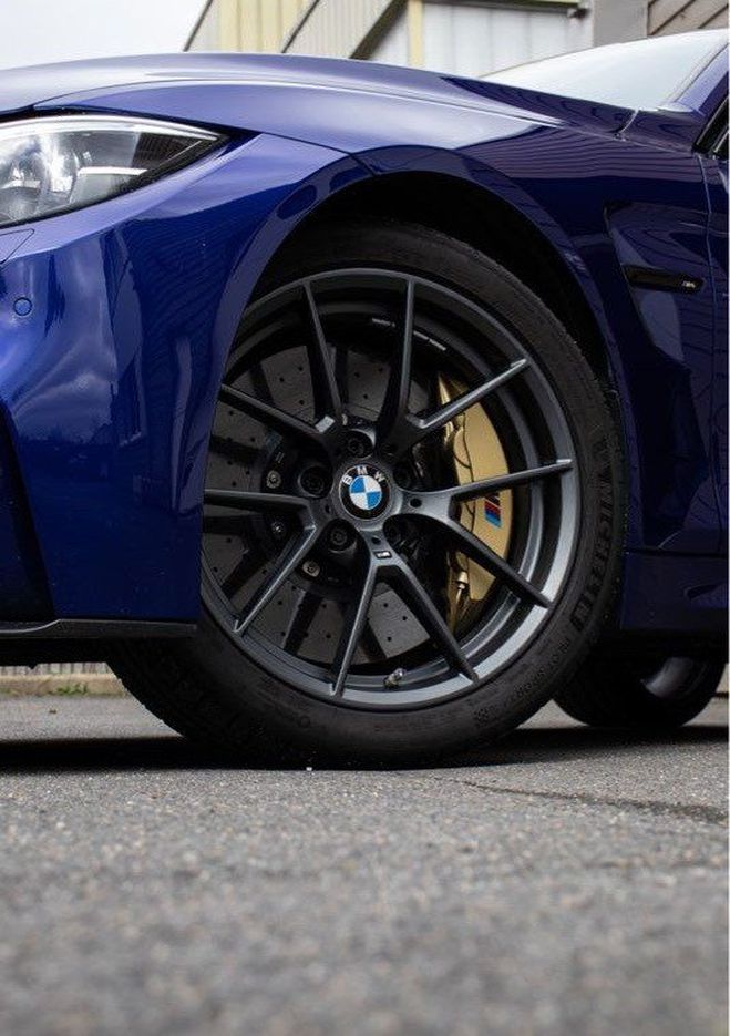 BMW M4 cs (f82) Bleu de 2018