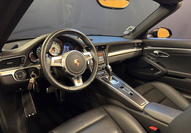 Porsche 911 (991) cabriolet 3.8 400 carrera s suivi  Noir de 2013